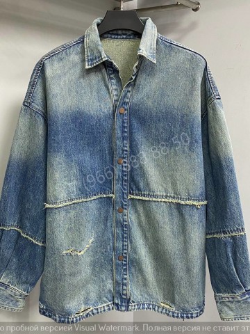 Джинсовая рубашка Maison Margiela