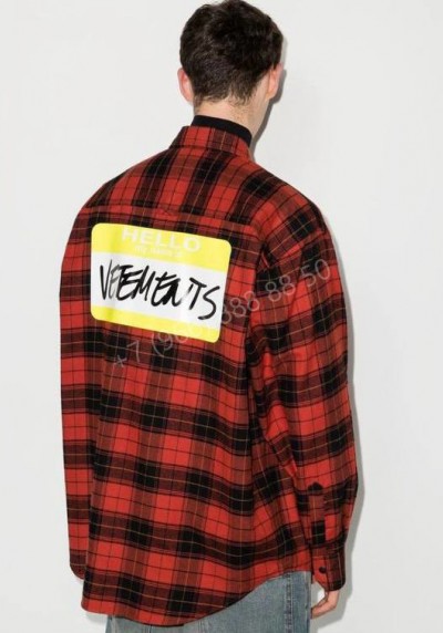 Рубашка Vetements