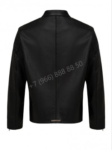 Кожаная куртка Chrome Hearts