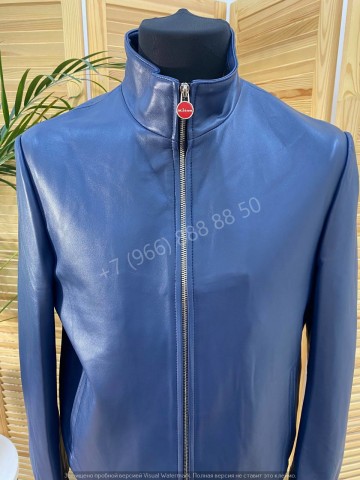 Кожаная куртка Kiton