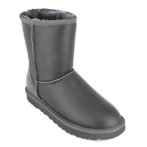 Classic Short Metallic Grey
