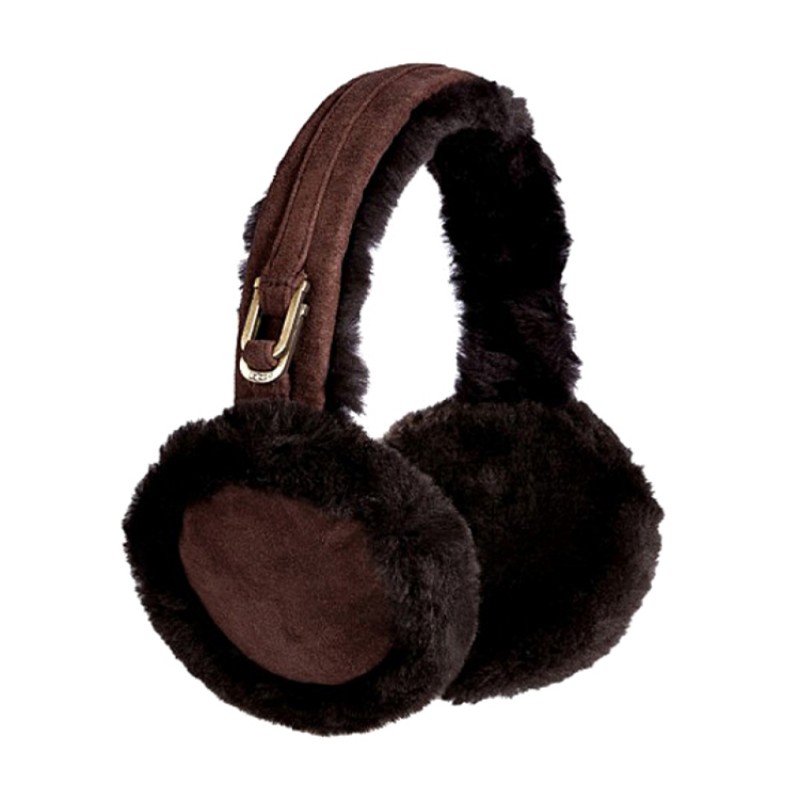 Меховые наушники UGG Earmuff Chocolate