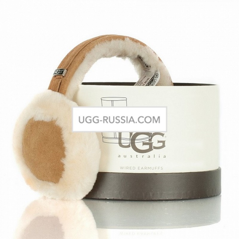 Меховые наушники UGG Earmuff Sand