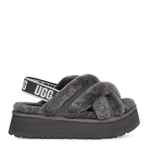 Ugg Disco Color Slide Charcoal